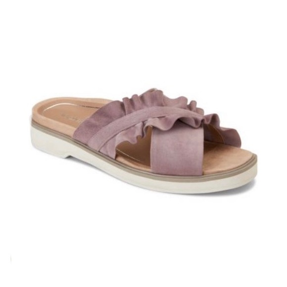 Vionic Shoes - Vionic Azalea Leila Mauve Slide Sandal